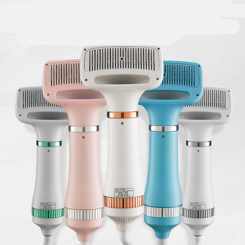 Pet grooming tool and reusable pet-hair care setup