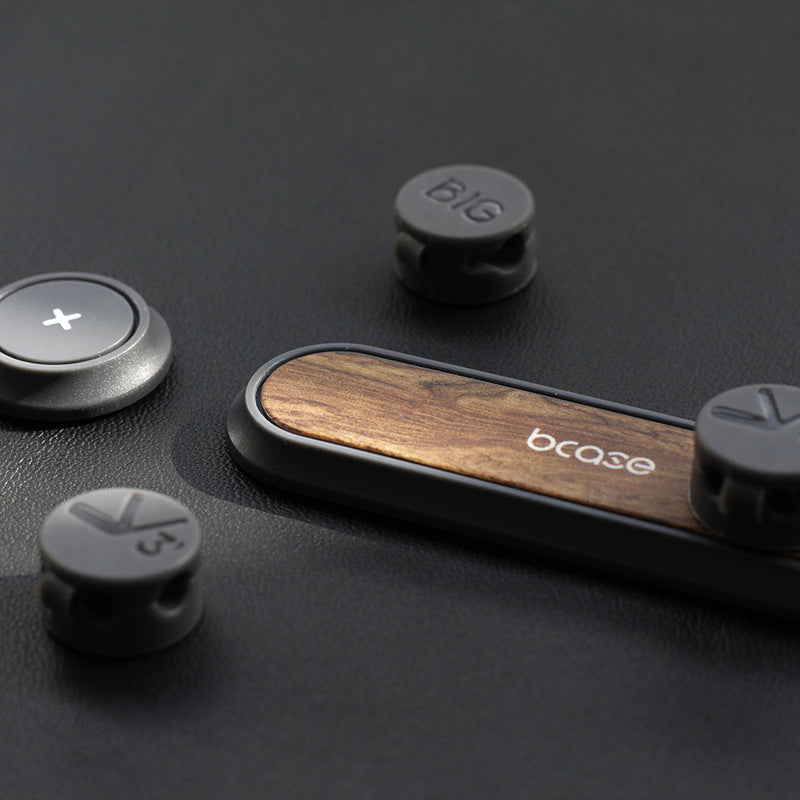 Magnetic desktop cable organizer – product view 6