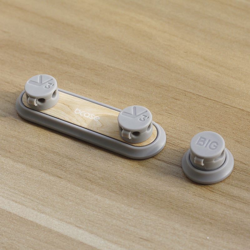 Magnetic desktop cable organizer – product view 2