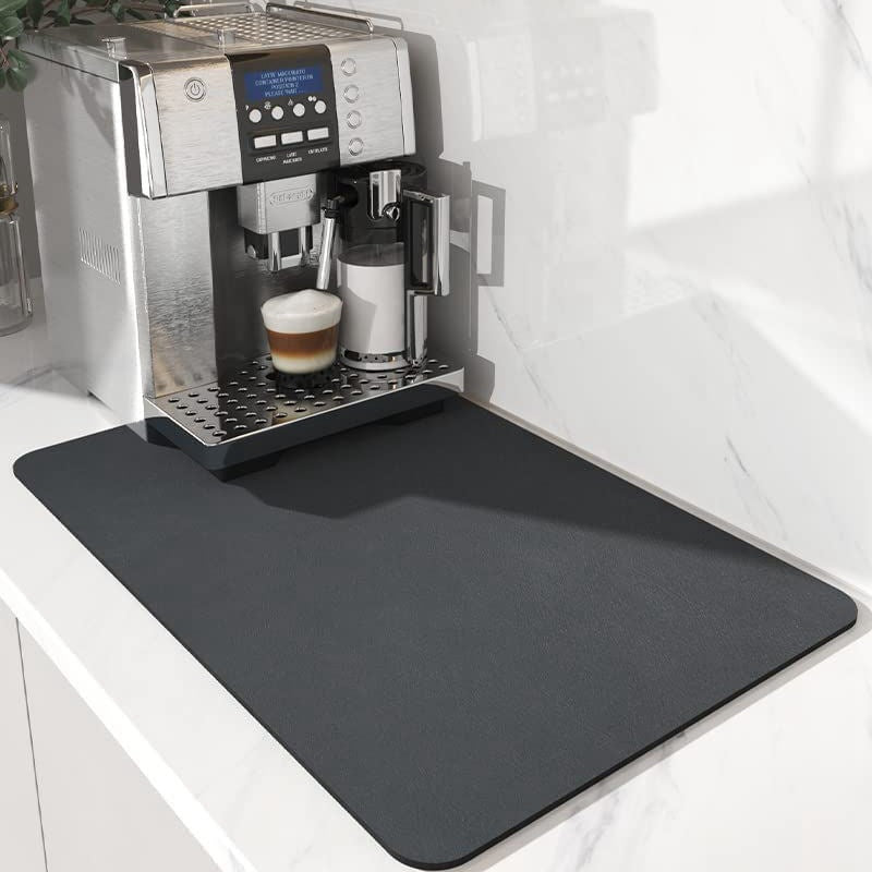 Dish drying mat for bottles and cookware
