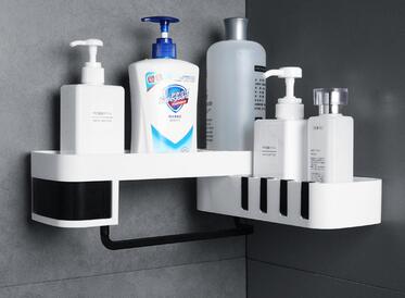 Wall-mounted corner shelf additional product view